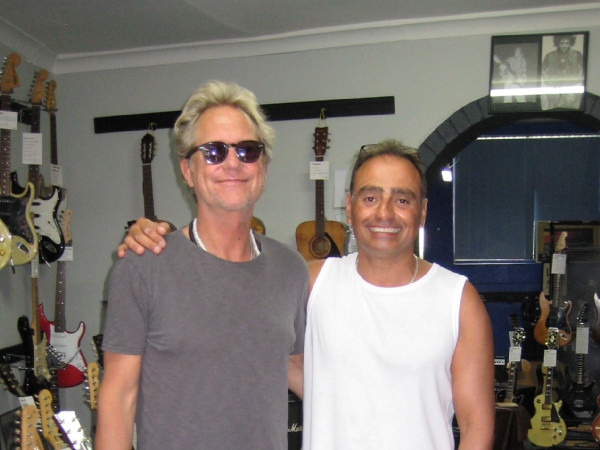 Leo with Gerry Beckley